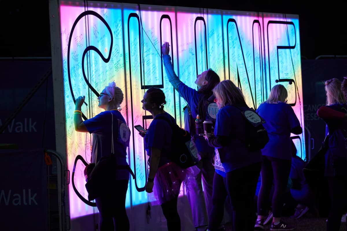 CRUK Shine event London 2023.