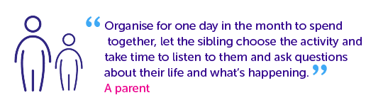 Quotes from parents - choose an activity.
