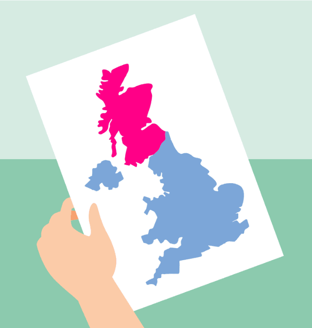 Cover image for Cancer in the UK 2024 Scotland report.