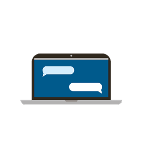 An illustration of a laptop.