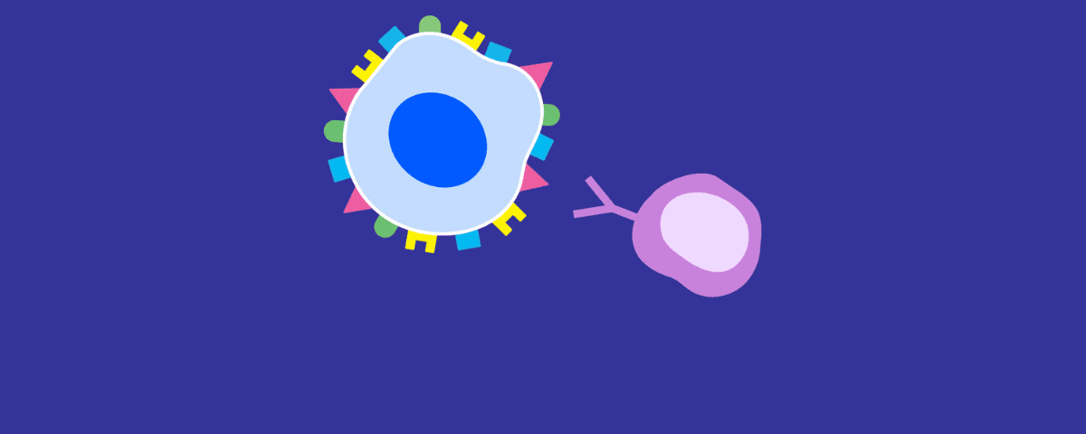 Immunotherapy and its side effects illustration.