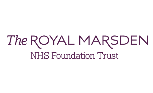 The Royal Marsden NHS Foundation Trust logo.