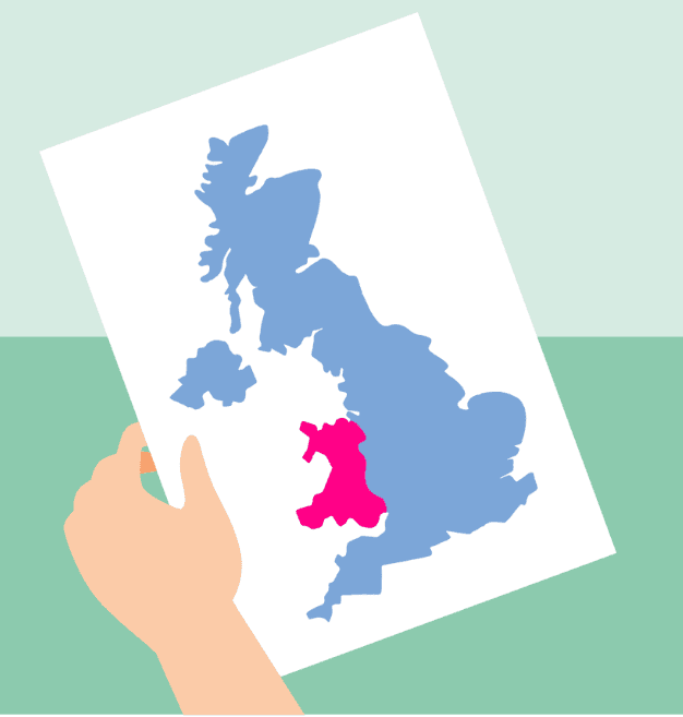 Cover image for Cancer in the UK 2024 Wales report.