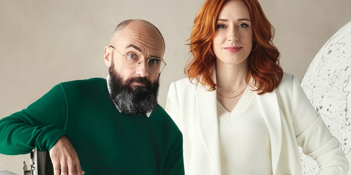 The Rest is Science podcast presenters.