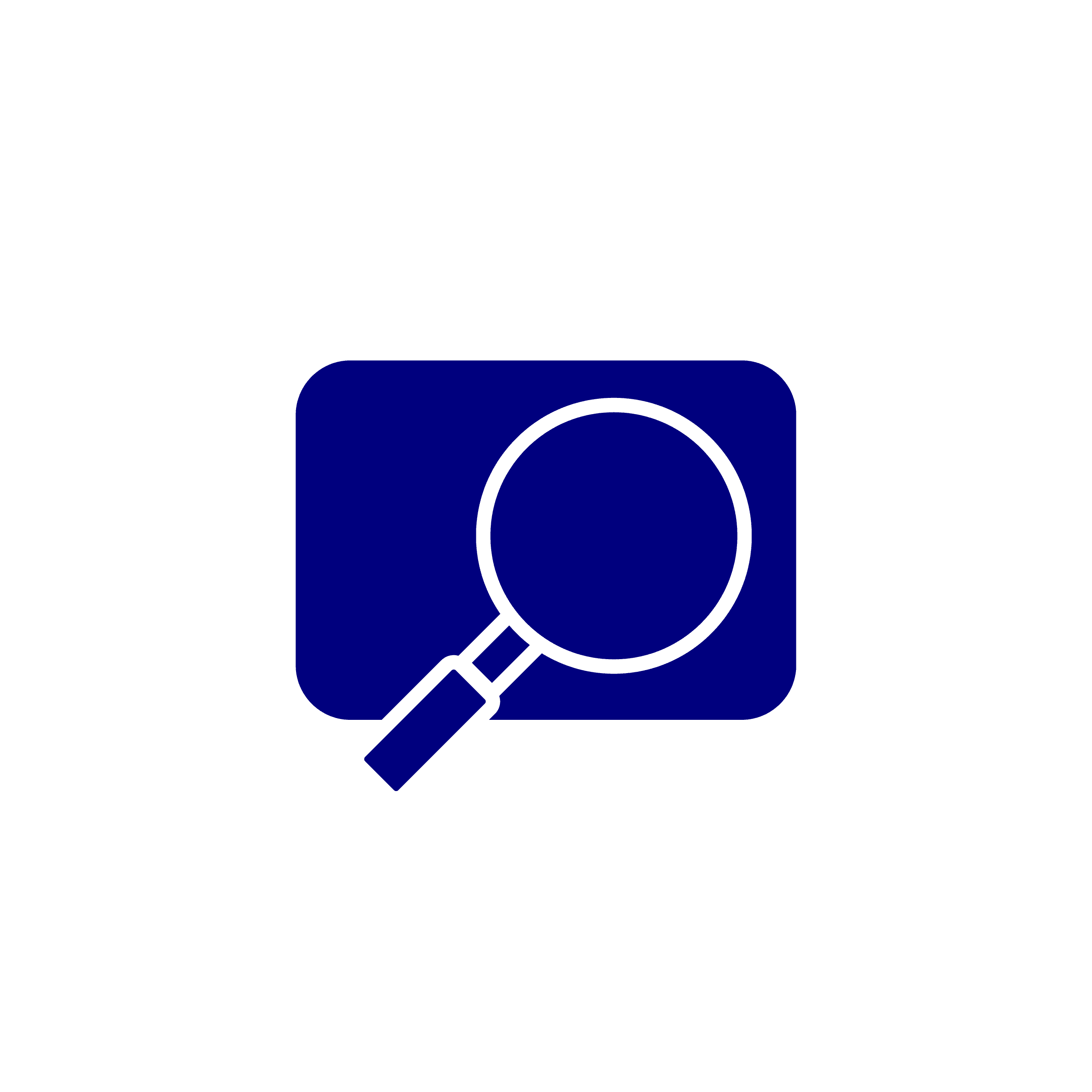 An icon that signifies magnifying the screen.