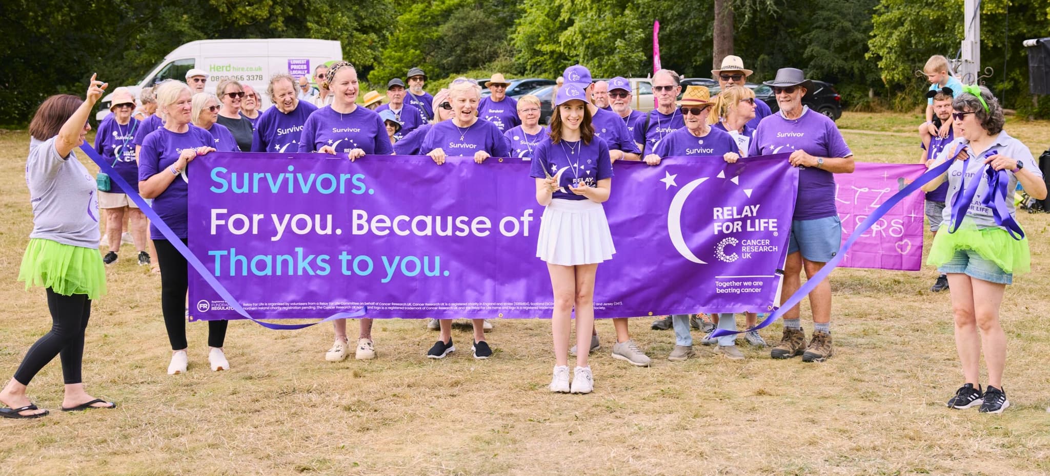 Relay For Life CRUK event.
