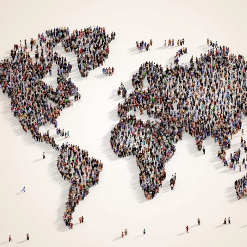 Global map.