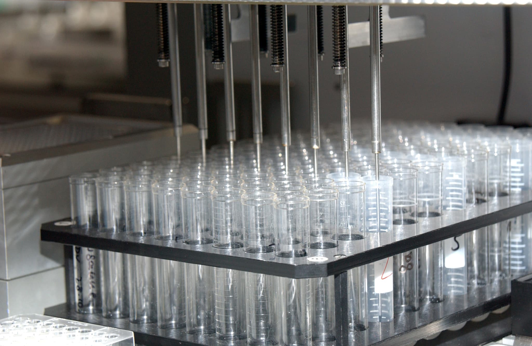 Test tube samples.
