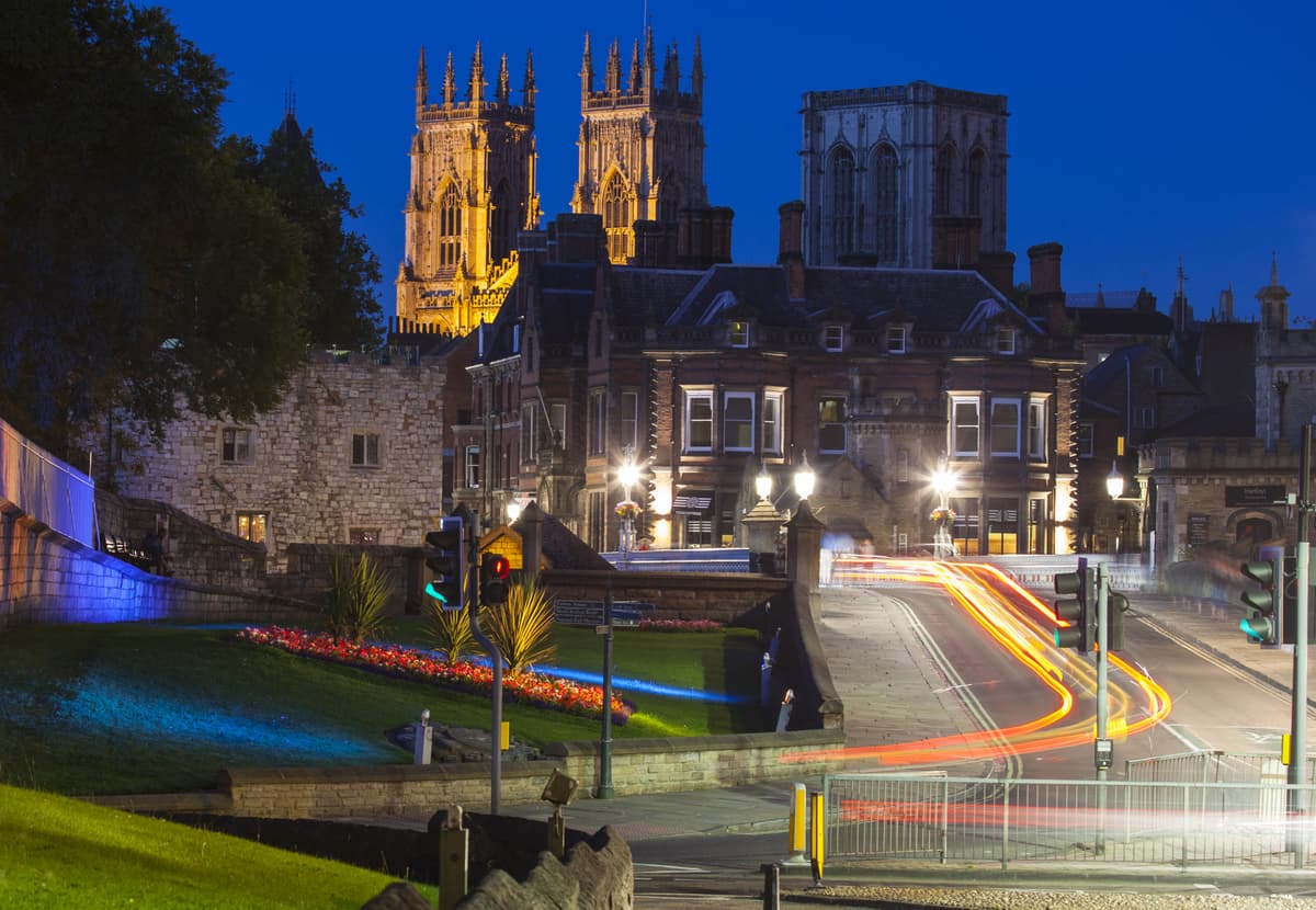 Image of York skyline.