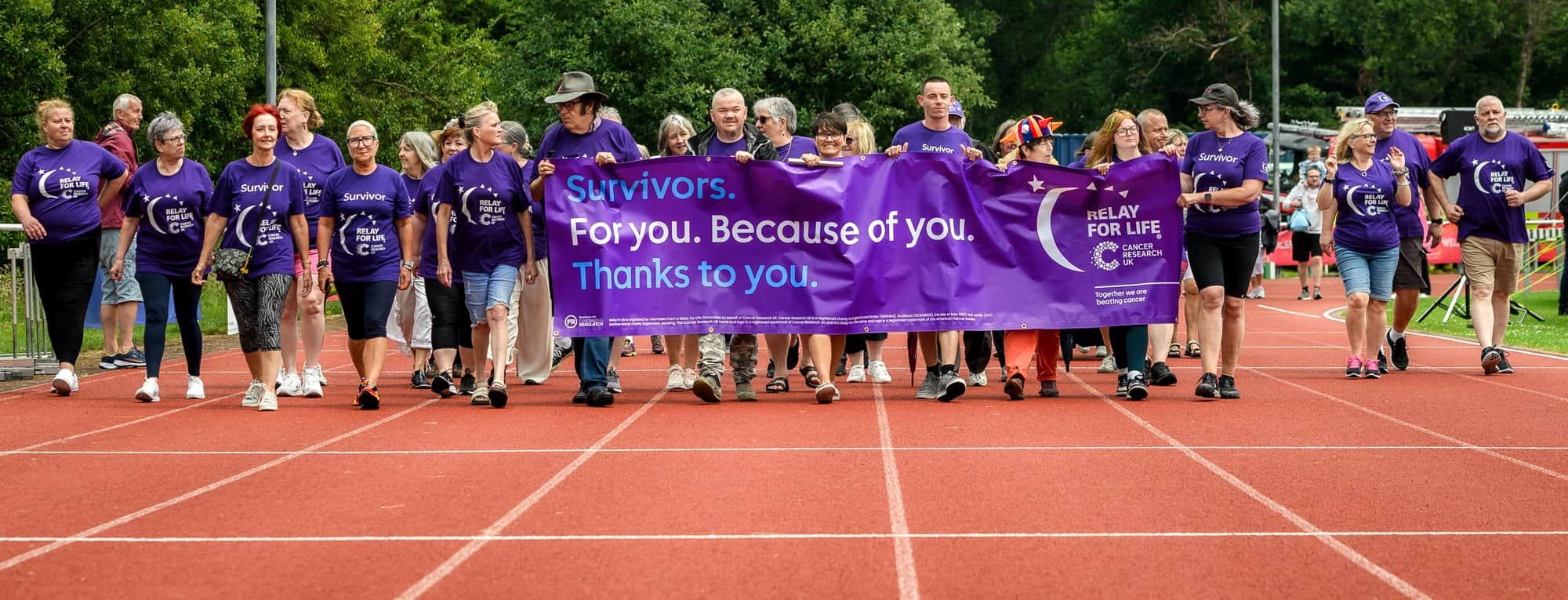 Relay For Life CRUK event.