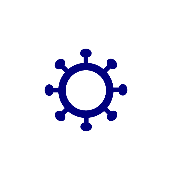 Icon representing immunology.