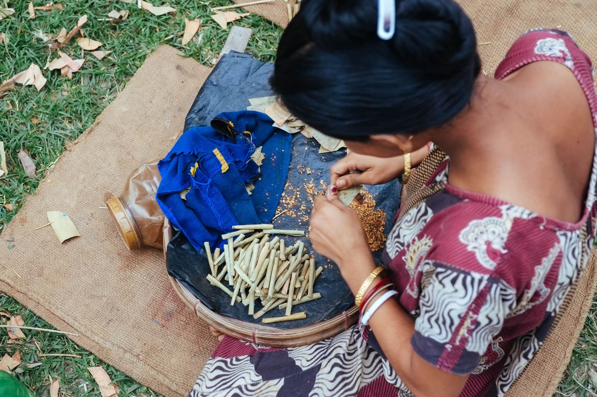 Woman Beedi Worker.