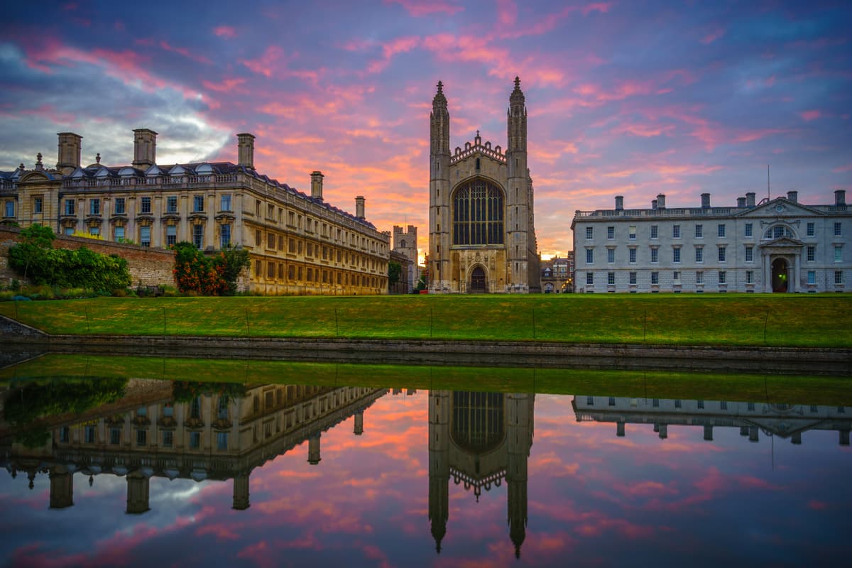 Image of Cambridge skyline.